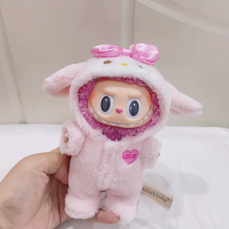 [Одежда только] Одежда первых и вторых поколений Labubu и мусор Labubu и подвеска для Labubu мусор Melody комбинезон