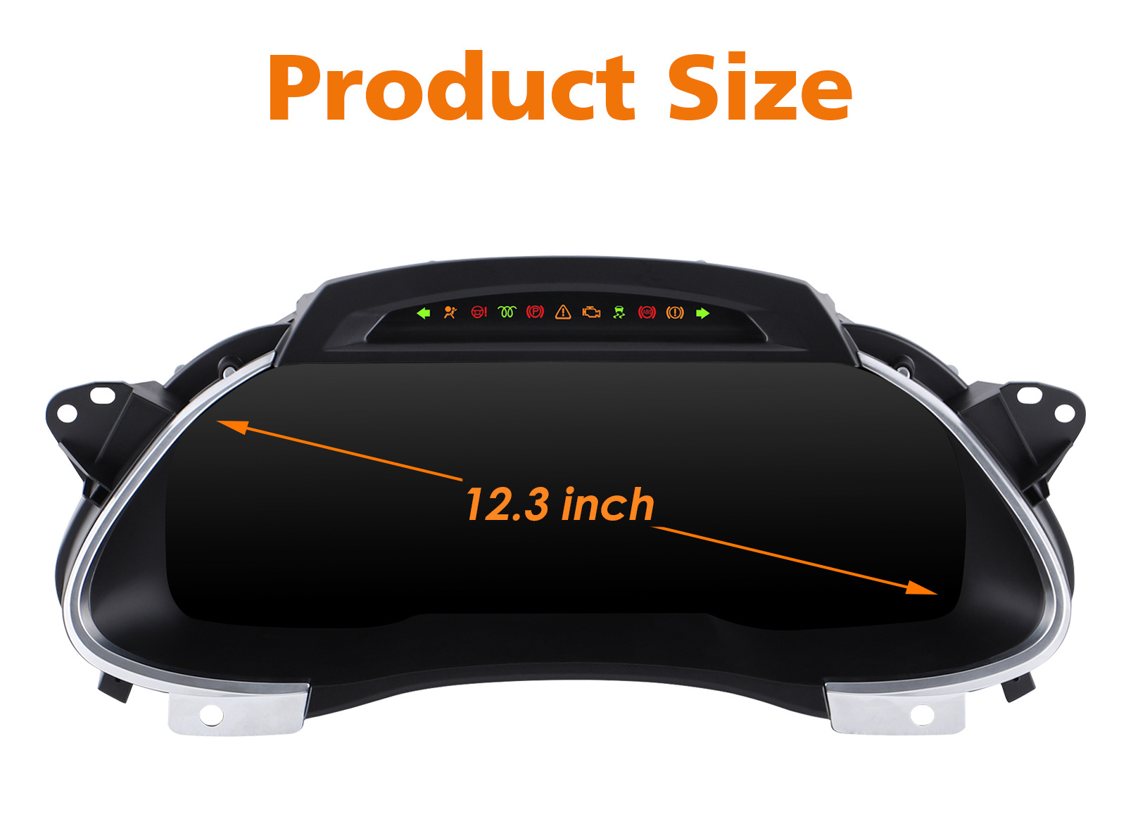 12.3inch Suitable for 09-12 Model Audi A4 Dashboard Modification with Carplay Function Full Lcd Dashboard