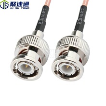 BNC连接线BNC公对公跳线RG316线50欧姆同轴射频电缆组件BNC同轴线
