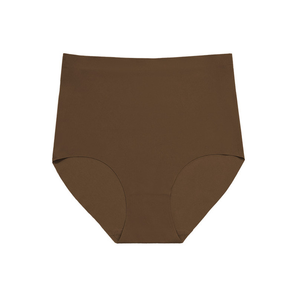 Cross-Border European and American Plus-Size Women's Briefs, High-Waisted Breathable Yoga Seamless Underwear, Melard-Style Tummy Control Underwear for Women