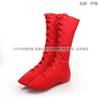 EssenceExtend the jazz dance shoes long cylindrical dance boots, Mongolian horse boots with heels into the people's ethnic dance shoes, dance shoes practice
