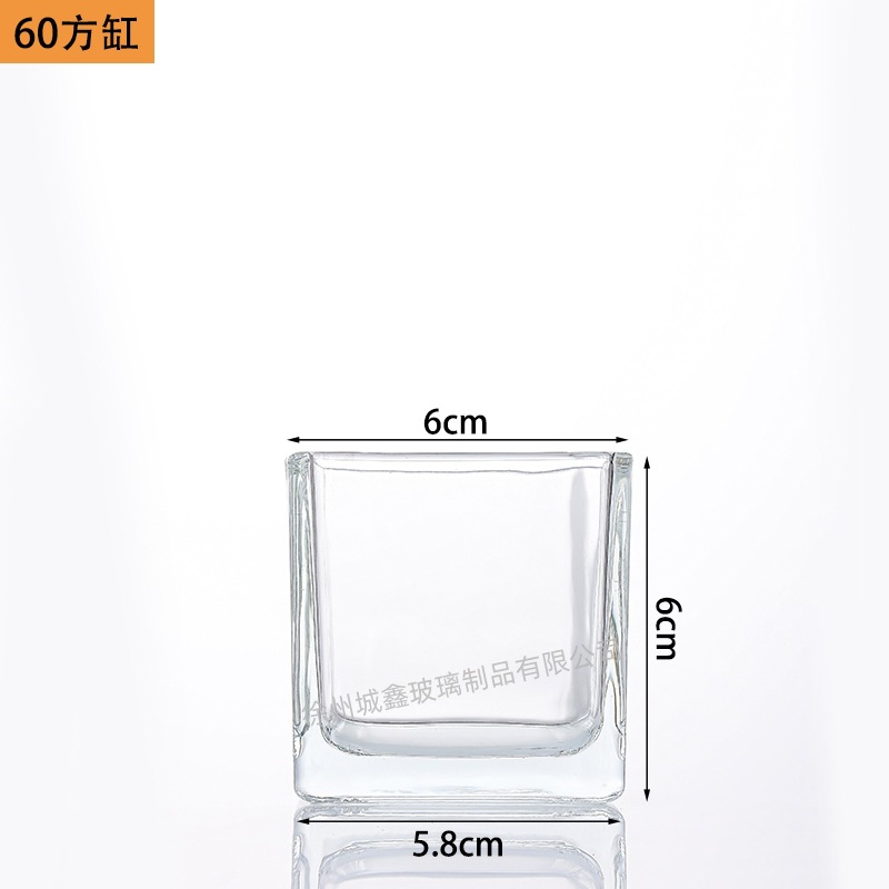 Vasos de vidrio transparentes para velas aromáticas al por mayor, portavelas de vidrio, adornos perfumados, vasos vacíos, recipientes para velas DIY, estilo nórdico