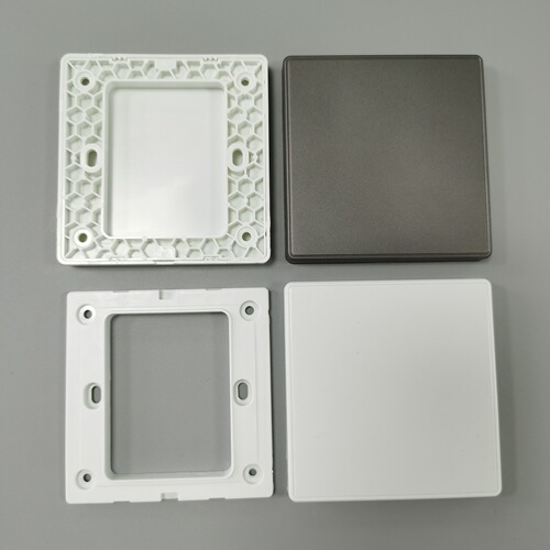 86 type wall switch and outlet box cover pre-drilled hole plug board two-in-one filler panel wholesale