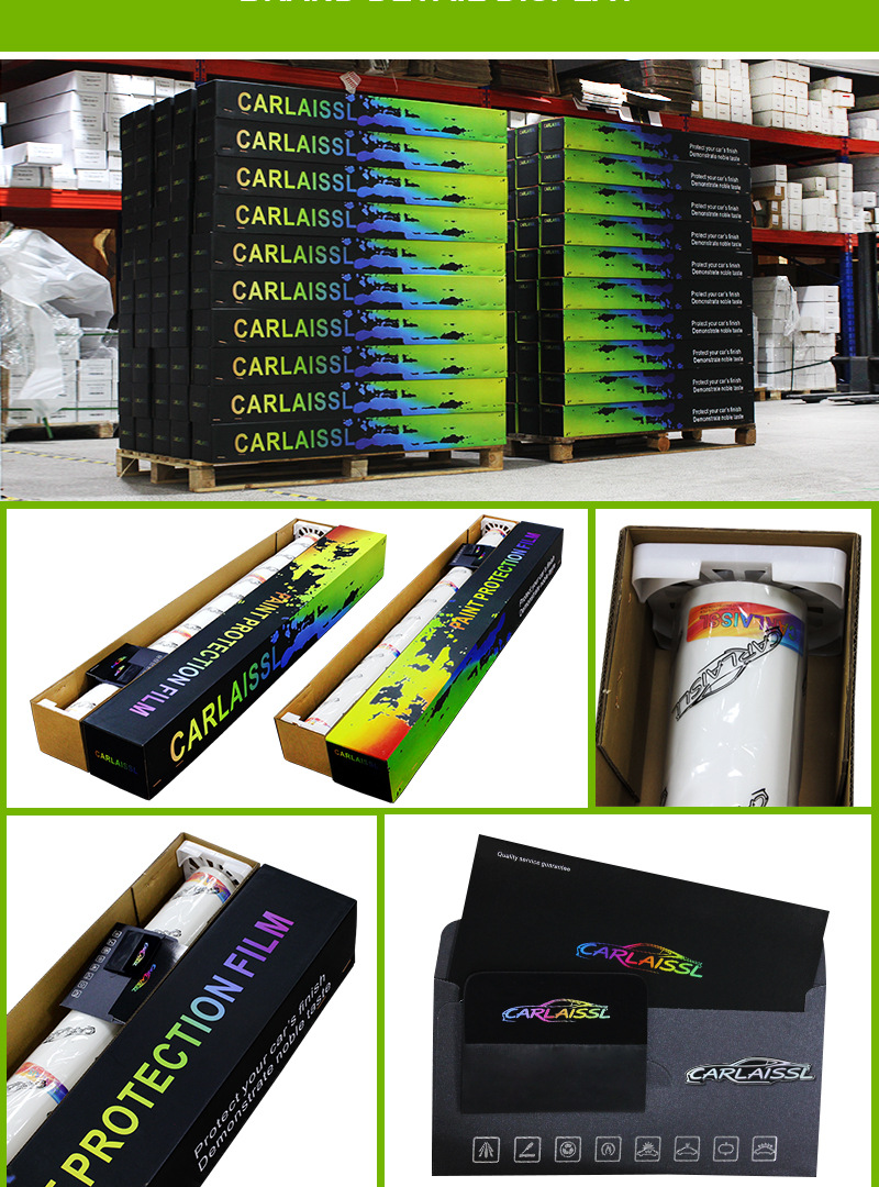 TPU color change film colored car wrap Crystal Tiffany PPF