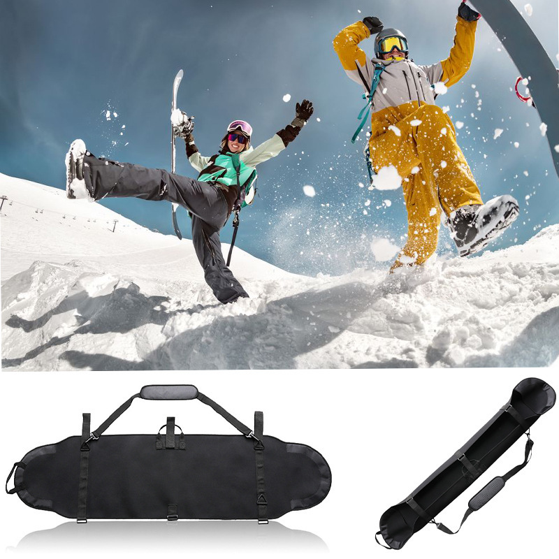 In-Stock Ski Bag Snowboard Protective Cover Waterproof and Wear-Resistant Ski Board Bag with Single/Double Shoulder Straps, Portable, Made of Neoprene Material In-Stock Ski Bag Snowboard Protective Cover Waterproof and Wear-Resistant Ski Board Bag with Single/Double Shoulder Straps, Portable, Made of Neoprene Material