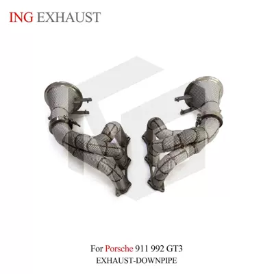 For Porsche 911 992 Exhaust pipe