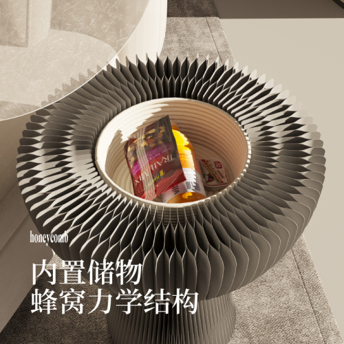 Eighteen paper side table, small coffee table, round table, corner table, simple sofa, side cabinet, light luxury living room, bedroom, bedside, modern mobile