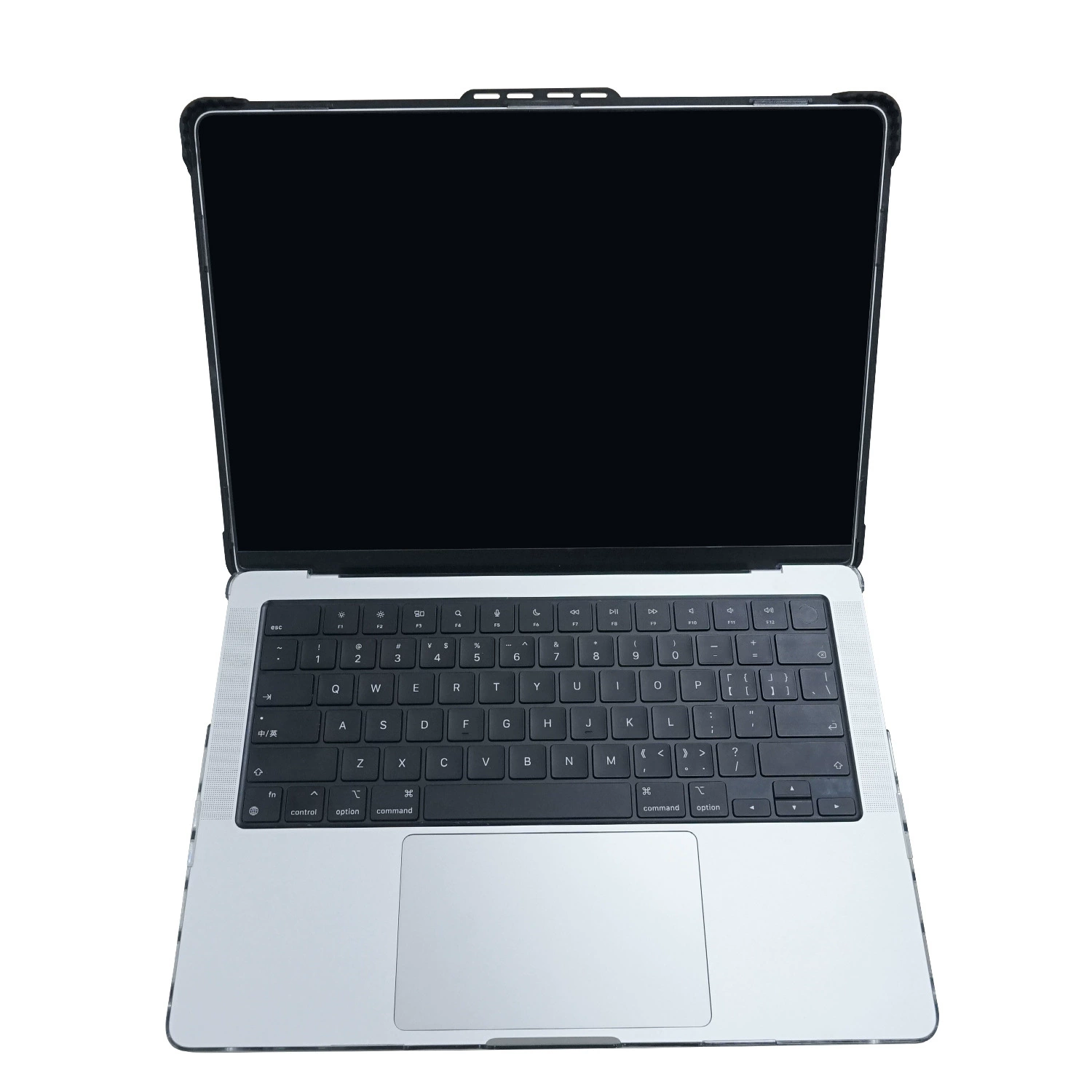 Совместимый с Apple прозрачный чехол для ноутбука, матовая защита, для MacBook Pro 14 дюймов, защита от падения