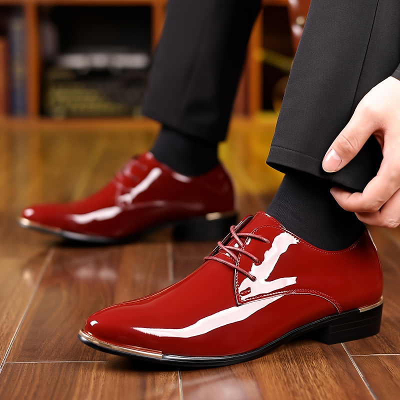 Temu Export Autum New Men's Mules Clogs Formal Casual Shoes Slip-On Business Formal Shoes