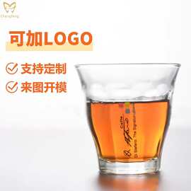 230ml玻璃啤酒杯KTV啤酒杯八角水杯清酒杯促销广告啤酒杯礼品杯