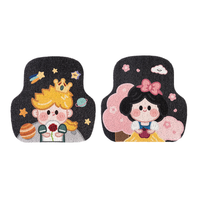 실크 링-프린세스 + 프린스 백 패드 각 1 개