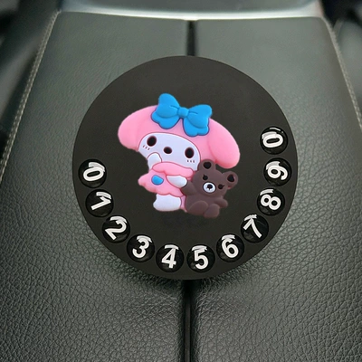 Phone Number – Nömrəli dayanma kartı - cute-cartoon-016-parking-sign