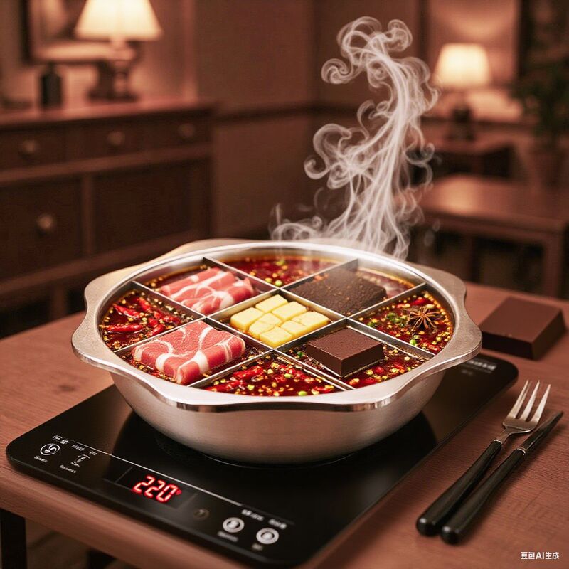 Shahe Stainless Steel Nine-Square Grids Hot Pot School Kindergarten Serving Multi-Purpose Basin Supply Thickeneded Metal Stretch Shabu-Shabu Shahe Stainless Steel Nine-Square Grids Hot Pot School Kindergarten Serving Multi-Purpose Basin Supply Thickeneded Metal Stretch Shabu-Shabu