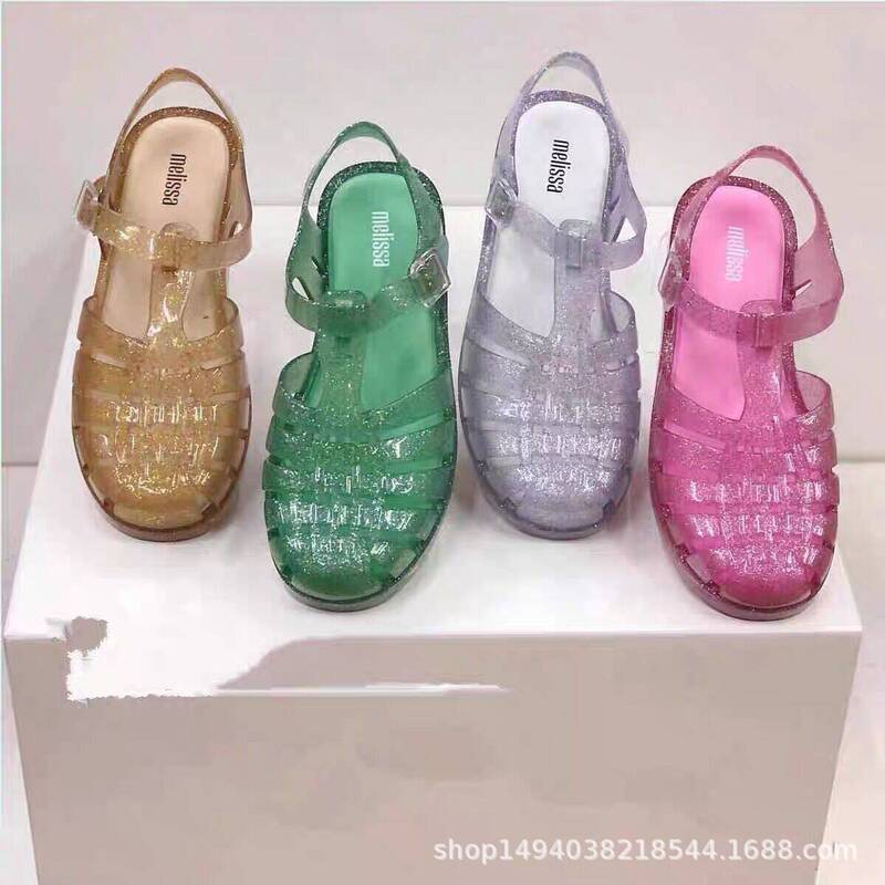Melissa Women's Shoes 2026 New Model Melissa Women's Sandals with Hollowed-Out Toe Jelly Shoes Flat Roman Beach Shoes Melissa Women's Shoes 2026 New Model Melissa Women's Sandals with Hollowed-Out Toe Jelly Shoes Flat Roman Beach Shoes