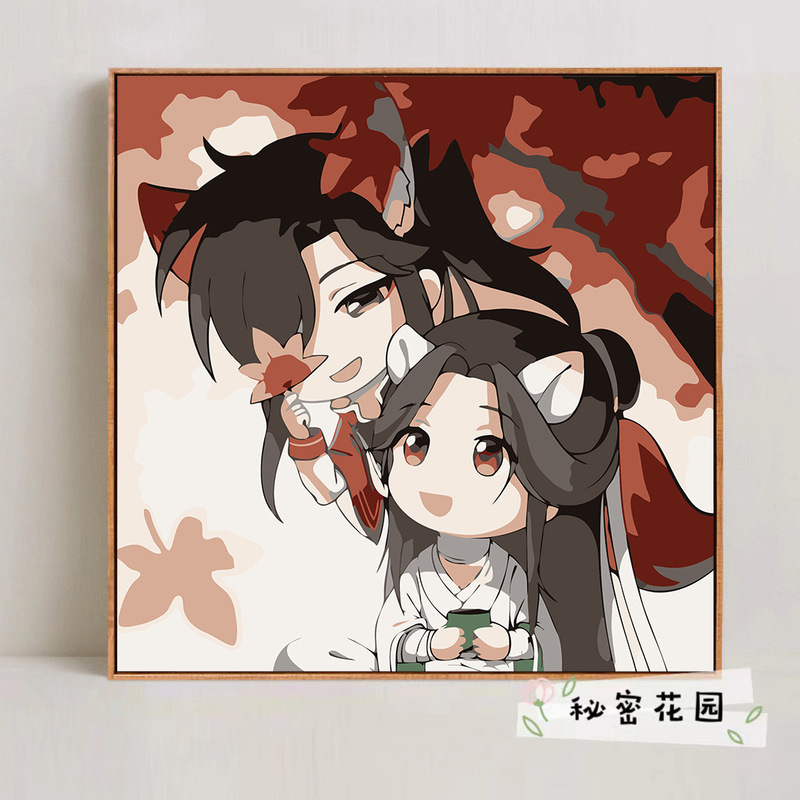 Moaodiantianguan デジタル油絵 diy 手作りデジタル着色漫画アニメーション減圧装飾画メーカー卸売|undefined