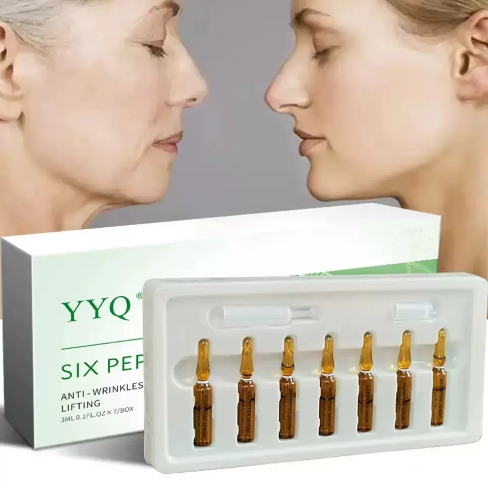 外贸跨境化妆品 YYQ六胜肽原液补水滋润小安瓶精华液厂家直销