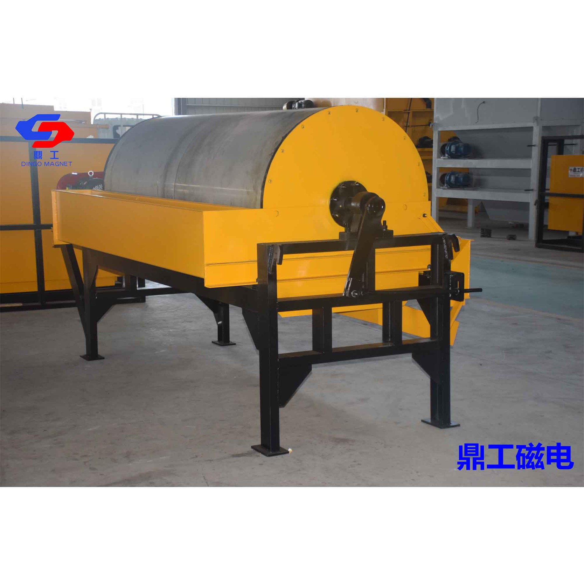 供应CTS永磁筒式磁选机 湿式磁选机 锰矿强磁磁选机厂家