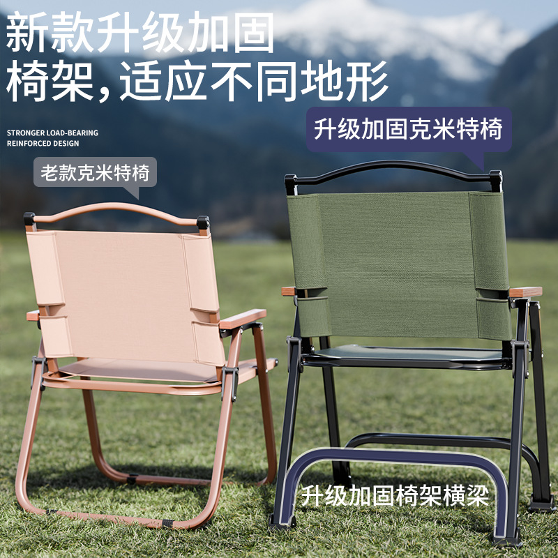 silla plegable de camping silla Kermit portátil silla de pesca silla de playa al aire libre silla de patio silla Kermit