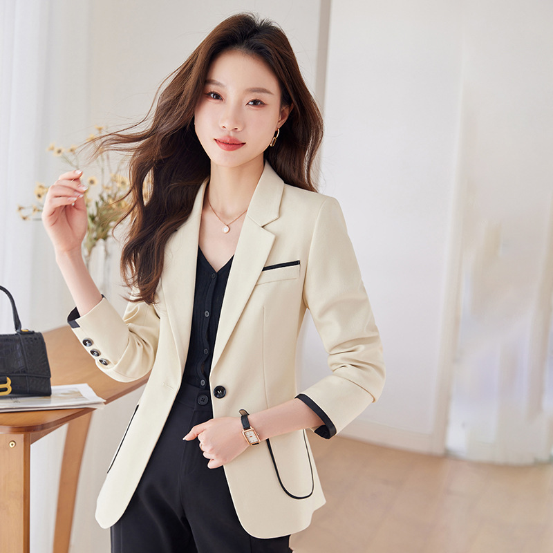 New Suit Coat Women's High-end Sense Spring New Slim-fit Dress Professional Top High-end Fashion Women's Suit New Suit Coat Women's High-end Sense Spring New Slim-fit Dress Professional Top High-end Fashion Women's Suit