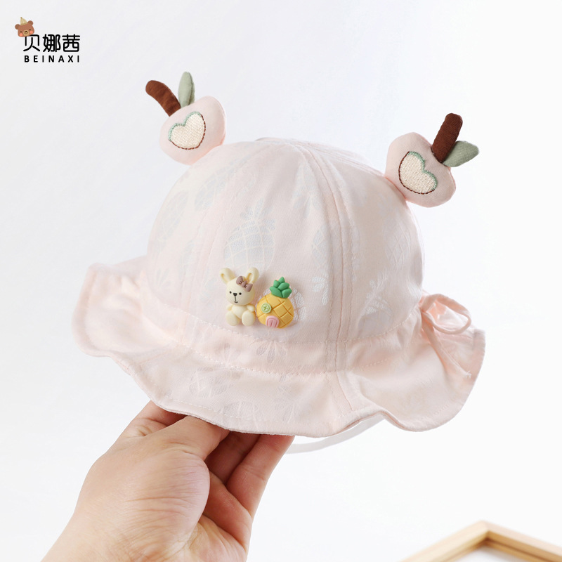 Baby pescador sombrero primavera-verano 2023 nuevo lindo super lindo sombrero de bebé sombrero de sol para mujeres y hombres sombrero de bañera de sol sombrero de sol