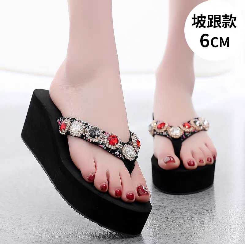 루비 블랙 플로럴 6cm