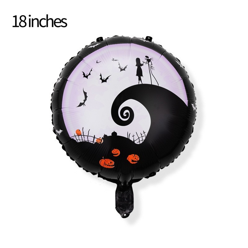 Nuevo globo de Halloween decoración de película de aluminio globo Wansheng tema fiesta diseño especial-en forma de globo de dibujos animados
