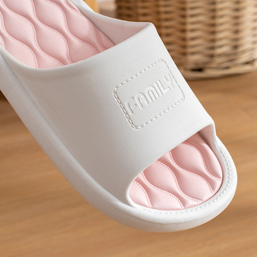 Men's step-on slippers for indoor home, bathroom, shower, silent, anti-slip, anti-odor, household EVA couple sandals for wholesale