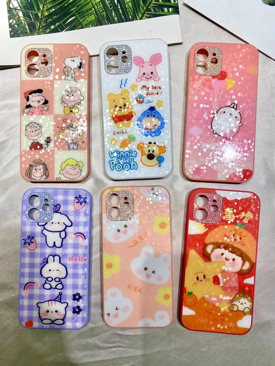 加工定制彩绘手机壳亚克力+TPU二合一打图适用苹果iphone12promax