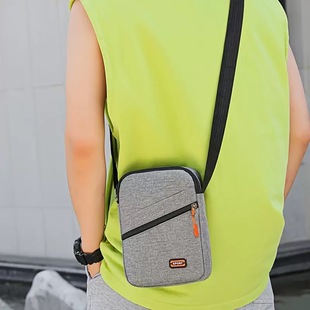 Outdoor Men's and Women's Sports and Leisure Versatile Men's Crossbody Bag Nylon Multi-Functional Japanese Portable Shoulder Bag Cross-Border