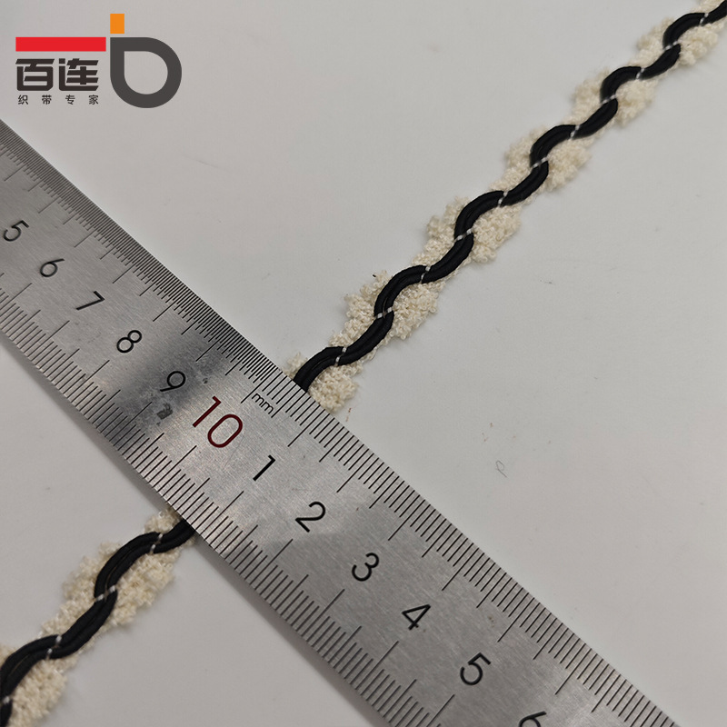 小香風流蘇金銀糸リボンレース編み歯ブラシセーター指導口装飾条手作りdiy補助材料|undefined