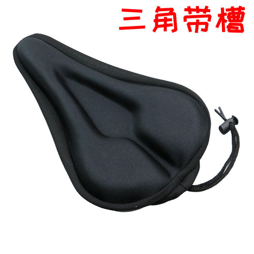 Bicycle Silicone Cushion Cover Mountain Bike Seat Cover Cycling 3D Seat Cushion Cover Cycling Equipment Bicycle Accessories