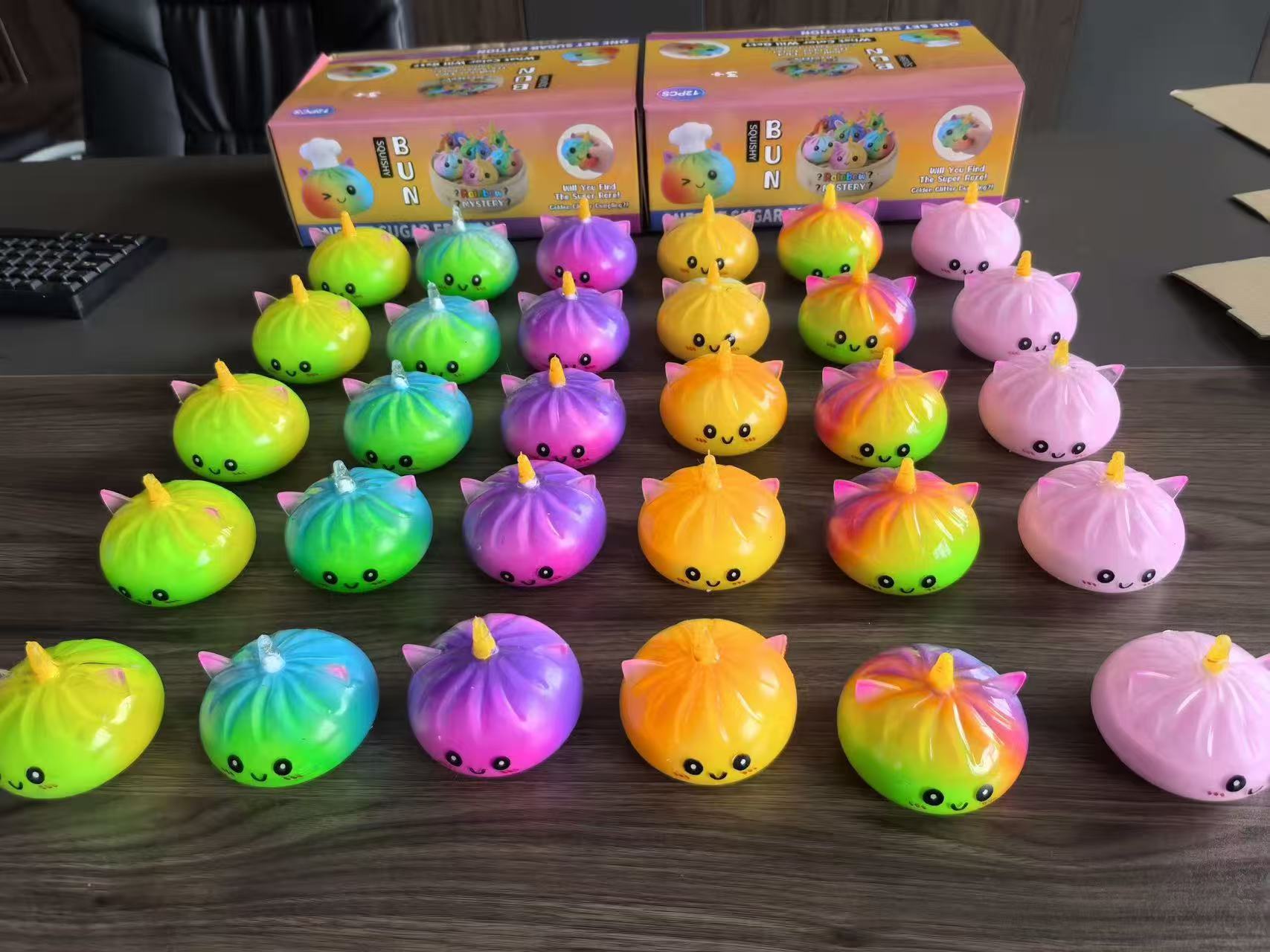 Explosiones transfronterizas Halloween descompresión pellizco bolos de música juguetes de ventilación simulación vapor descompresurado bolos descompresurados grandes