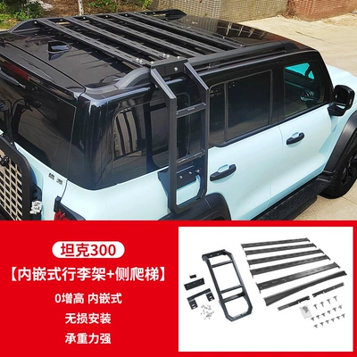 Roof rack – Luggage Frame Platform Whistle - tank-300-built-in-luggage-rack-side-climbing-ladder-no-drilling-required