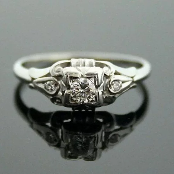 Cross-Border Hot Selling European and American New Products Hot Selling Rings Women's Rings Retro Exaggerated Simple Personalized Women's Rings Wholesale
