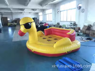 Disco inflable barco mar Banana agua Gyro lancha Pikachu arrastre pez volador Ultraman juguete