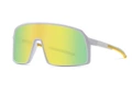 White frame gold mercury
