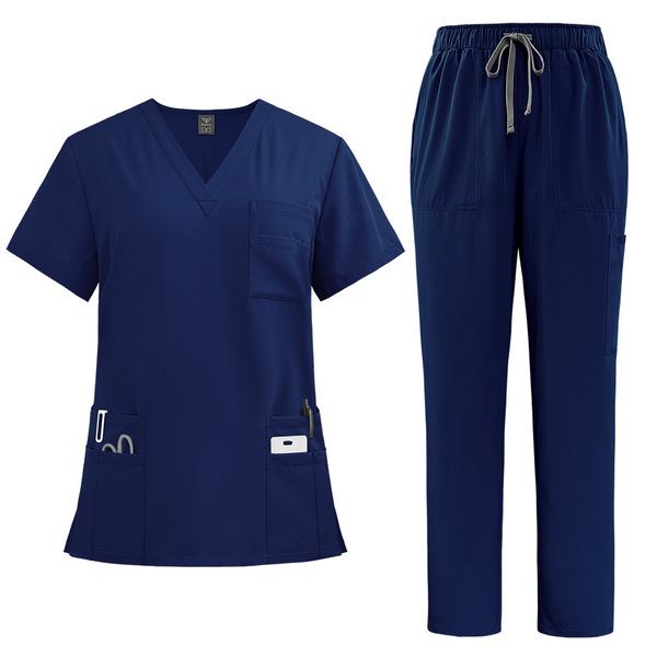 Elastic quick dry nurse uniform