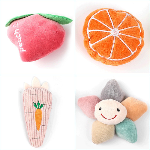 Night market stall toy accessories cartoon cotton-filled duck hairpin accessories hanging cute mobile phone buckle manufacturer wholesale