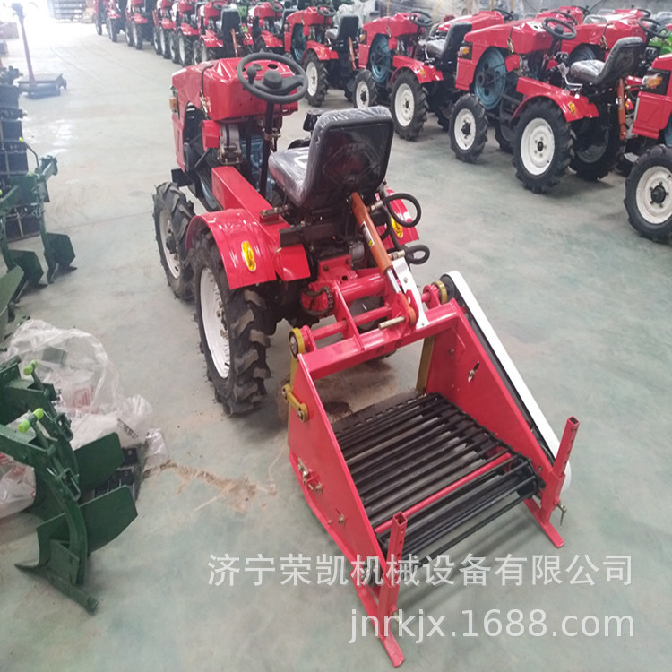 小四轮挖红薯土豆收获机小地块水田耕作拖拉机玉米小麦大豆播种机