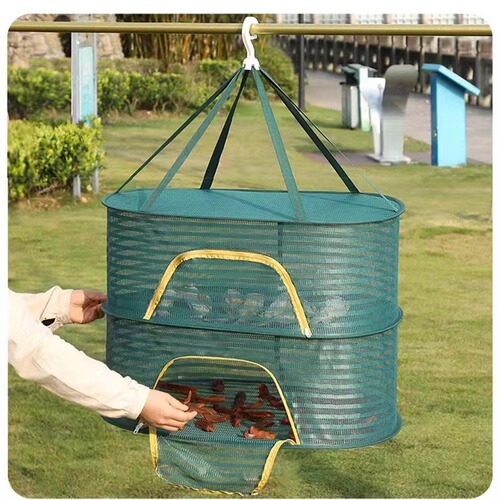 Sun-drying basket drying net with closed zipper, new anti-mosquito drying net bag, closed version for drying sweaters and underwear, wholesale