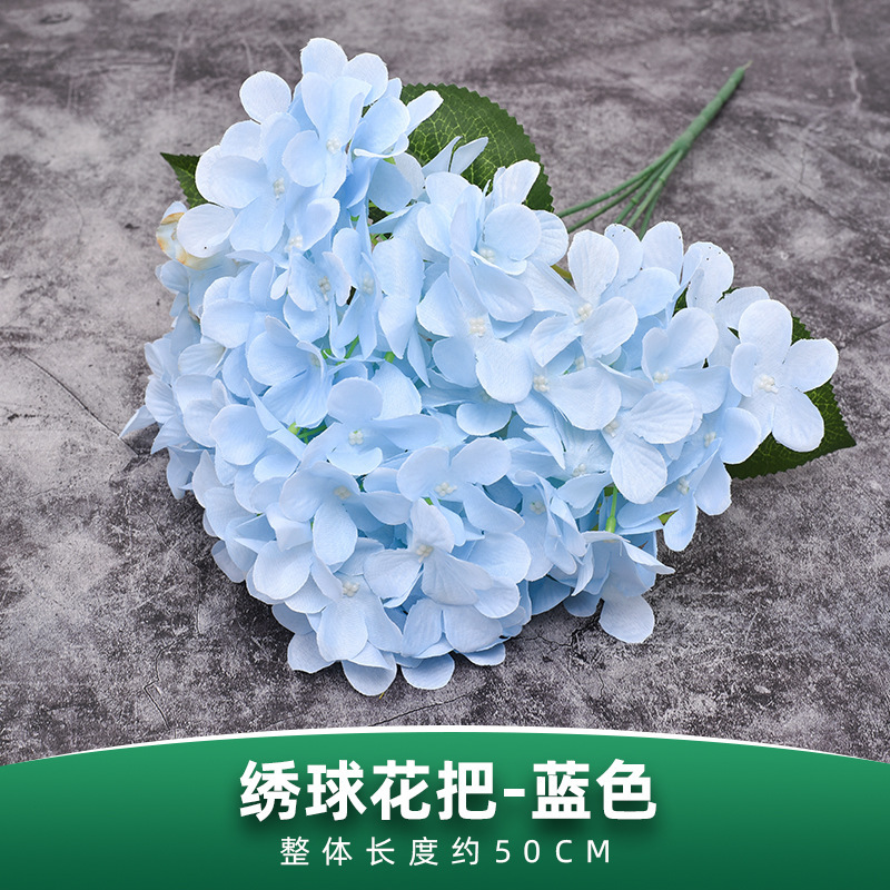 Flores falsas, flores falsas, hortensias, flores de seda, props de boda, flores al por mayor, bodas blancas, sensación alta, hortensias rosa