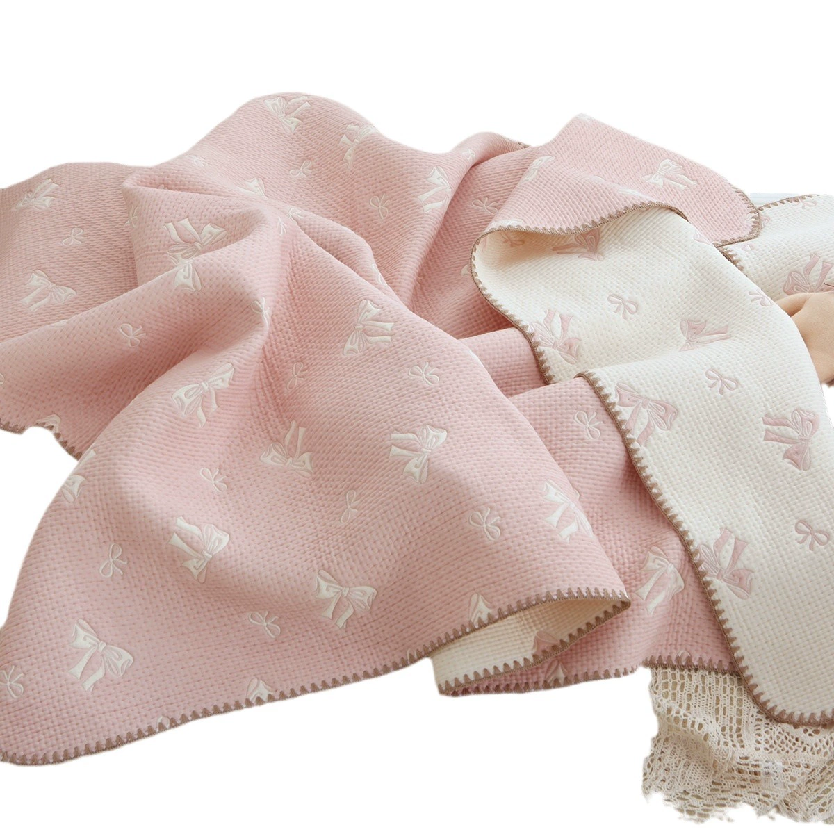 Детское одеяло из Южной Кореи, осенне-зимнее детское многофункциональное одеяло, приятное для кожи хлопковое простынь для детского сада