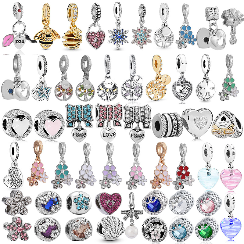 (Wholesale), beads, accessory, pendant heart-shaped, bracelet, DIY