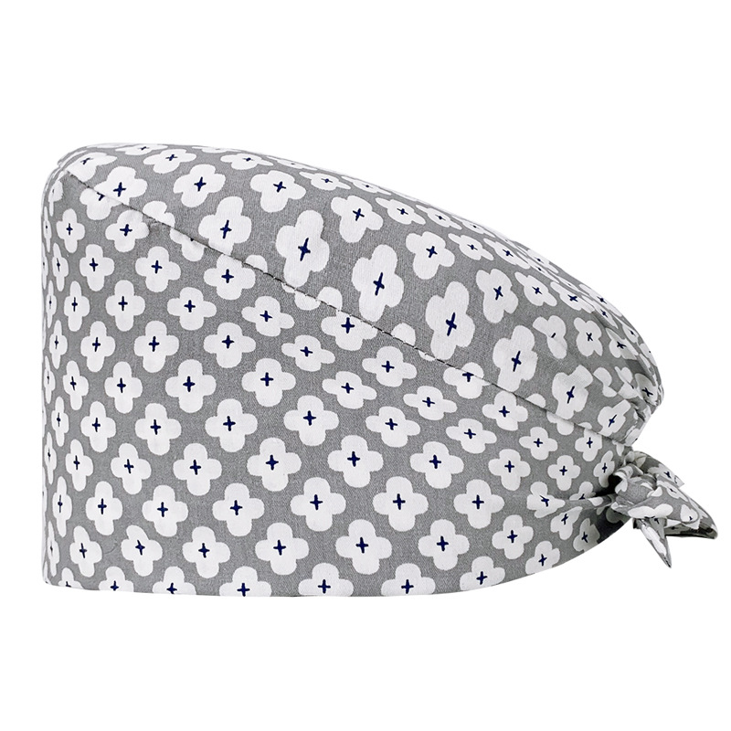 Nuevo Gorro de Enfermera para UCI con Lindos Estampados, Algodón Puro, Gorro de Cocina, Odontología, Belleza y Medicina, Unisex, en Existencia.