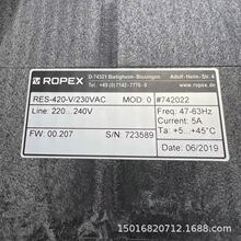 RES-420-L/230VAC ROPEX�ȷ������ȫ��ԭװ˳������ֻ�ʵ�����
