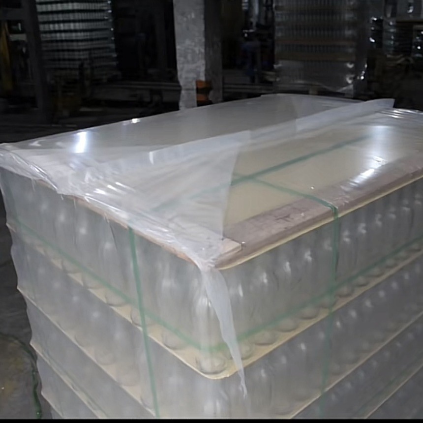 Bolsas de acordeón de alta presión al por mayor, bolsas de plástico grandes de calidad alimentaria con borde plegado y película interior, sin plástico y selladas.