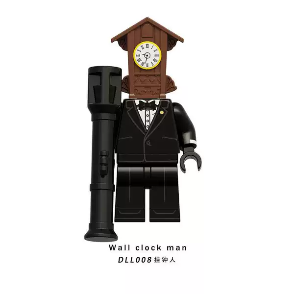 Off-white DLL008-Wall clock man