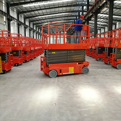 Aerial Work Lift, Mobile – Avtomobil fırlanan platformaları - sjy032-12-deposit