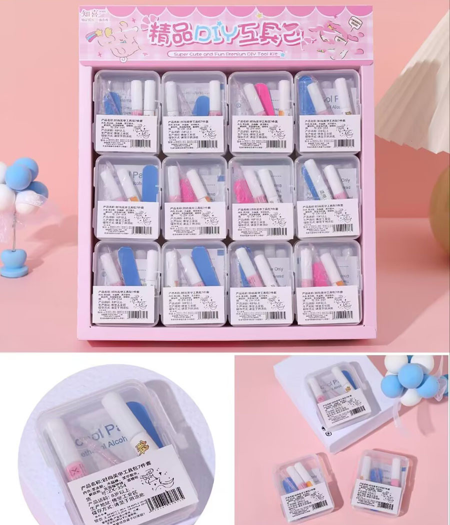 Uña de vestir impresión de ojo de gato manicure pegatinas de gel de goma de vestir estudiantes caricaturas lindas desmontables de vestir pony de uñas