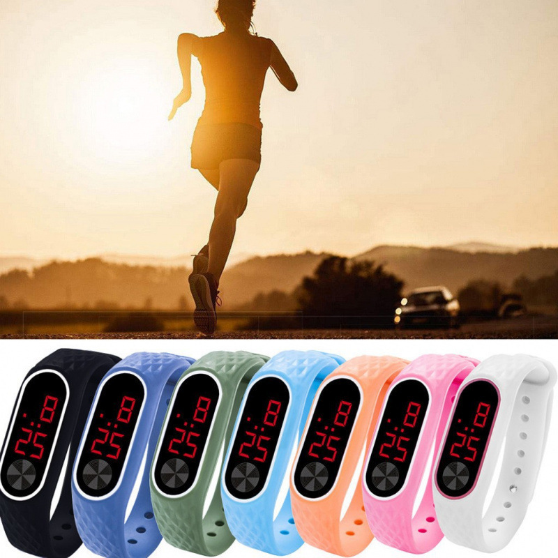 Luxury Children Kids Digital Watch Kids Outdoor Sport Soft T|ru
